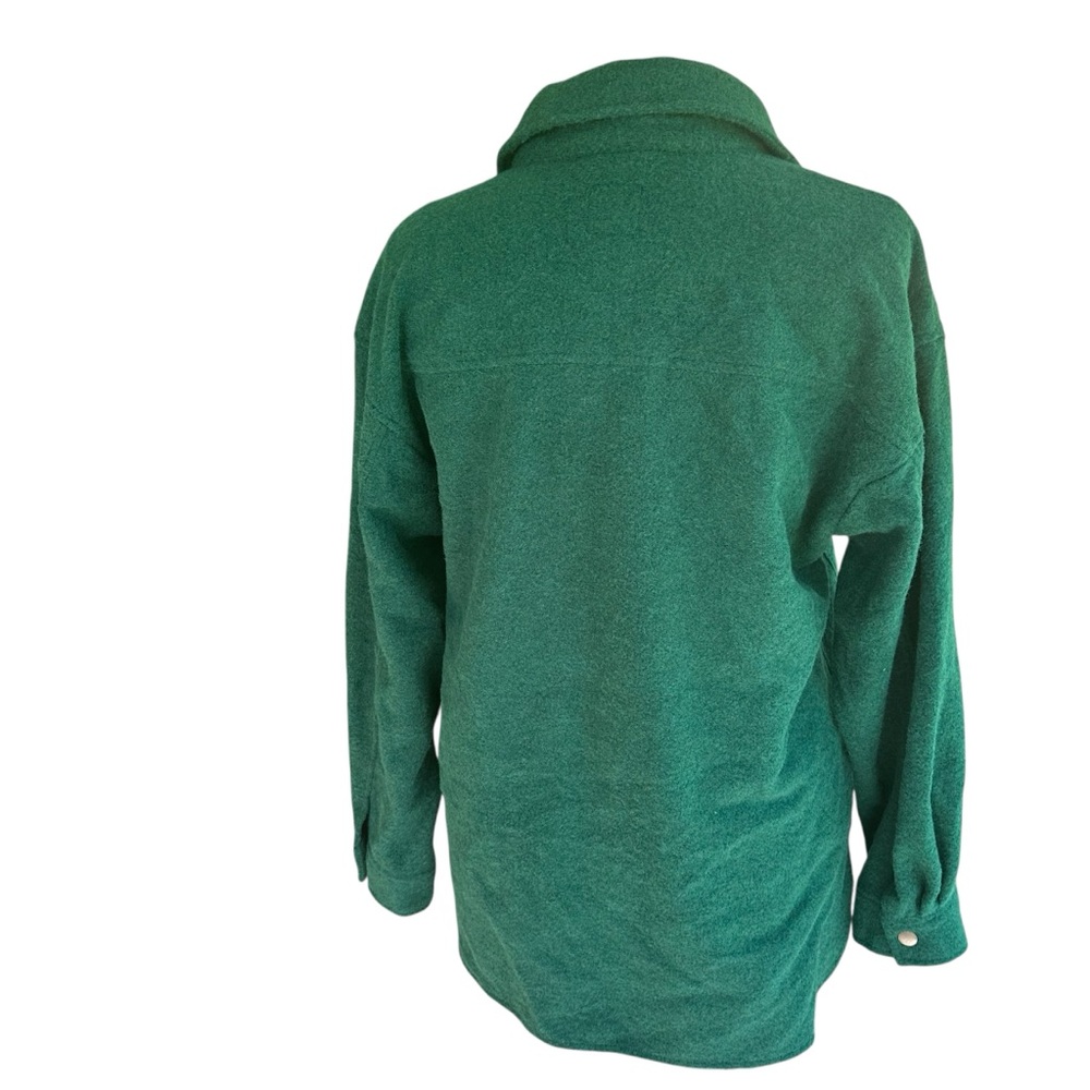 Wild Fable Women’s Green Snap Up Shacket Sz med - Picture 2 of 4